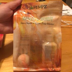 Hempz citrine crystal & quartz set